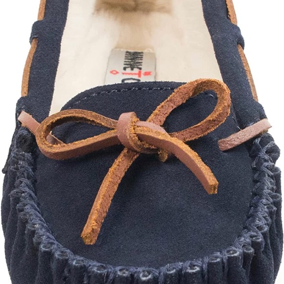 Minnetonka Women size 8 Cally Faux Fur Slipper - Picture 2 of 7